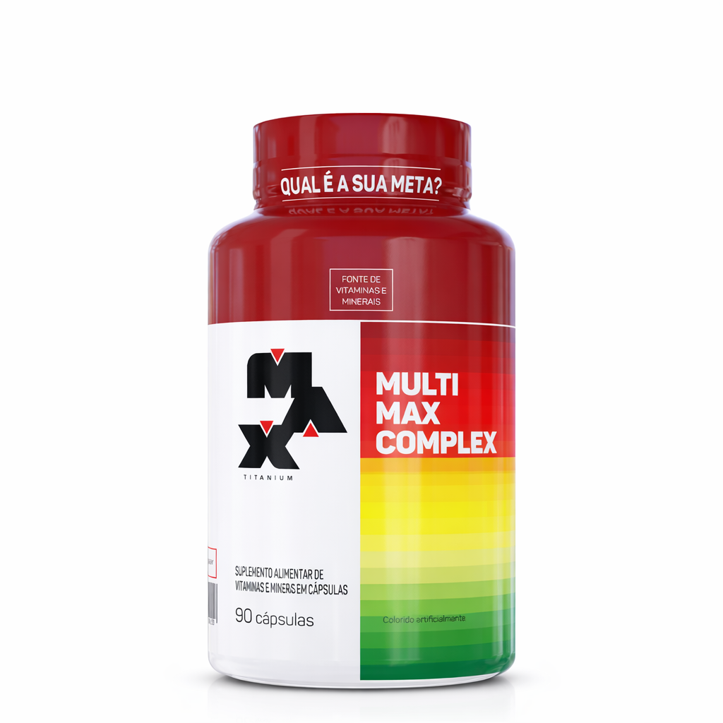 Multivitamínico 90 Caps - Max Titanium