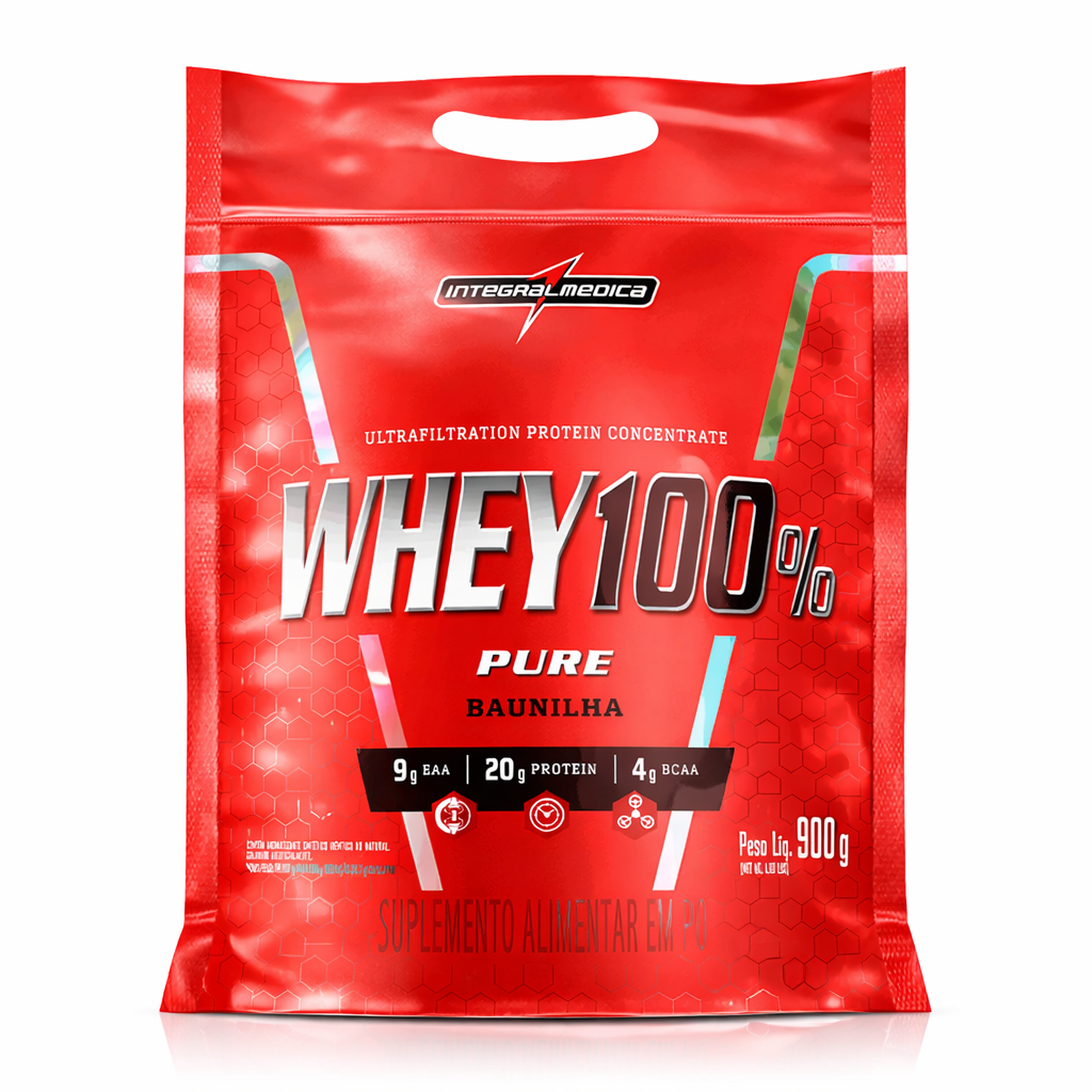 Whey 100% 900g - Integralmedica