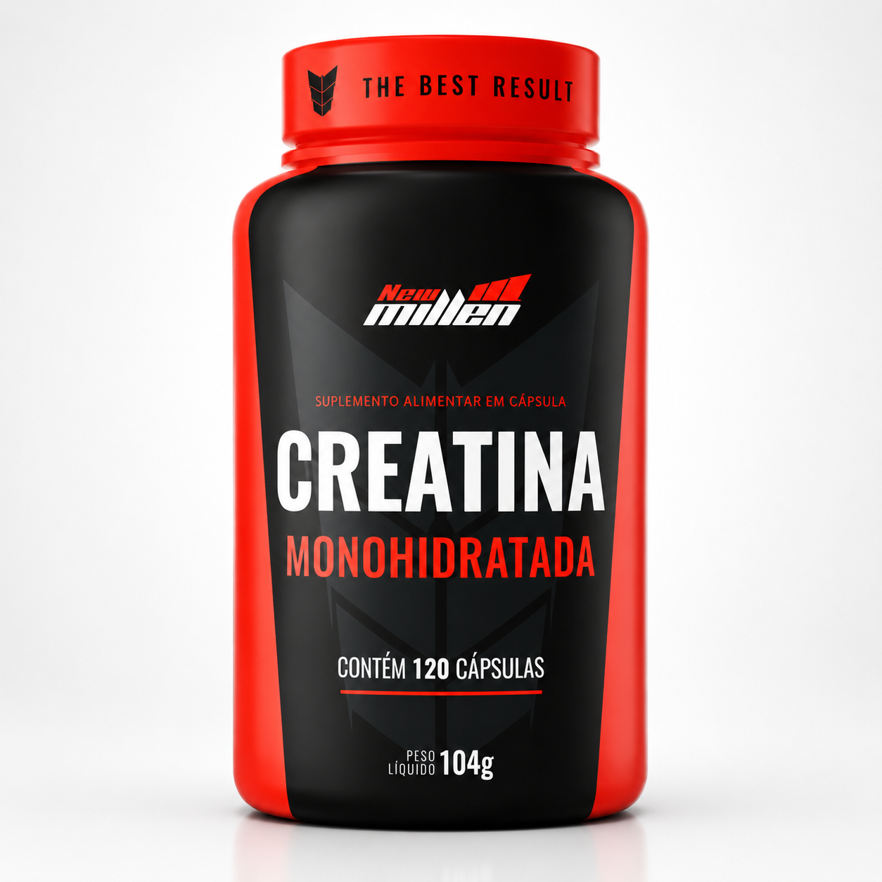 Creatina Monohidratada 120 Caps - New Millen