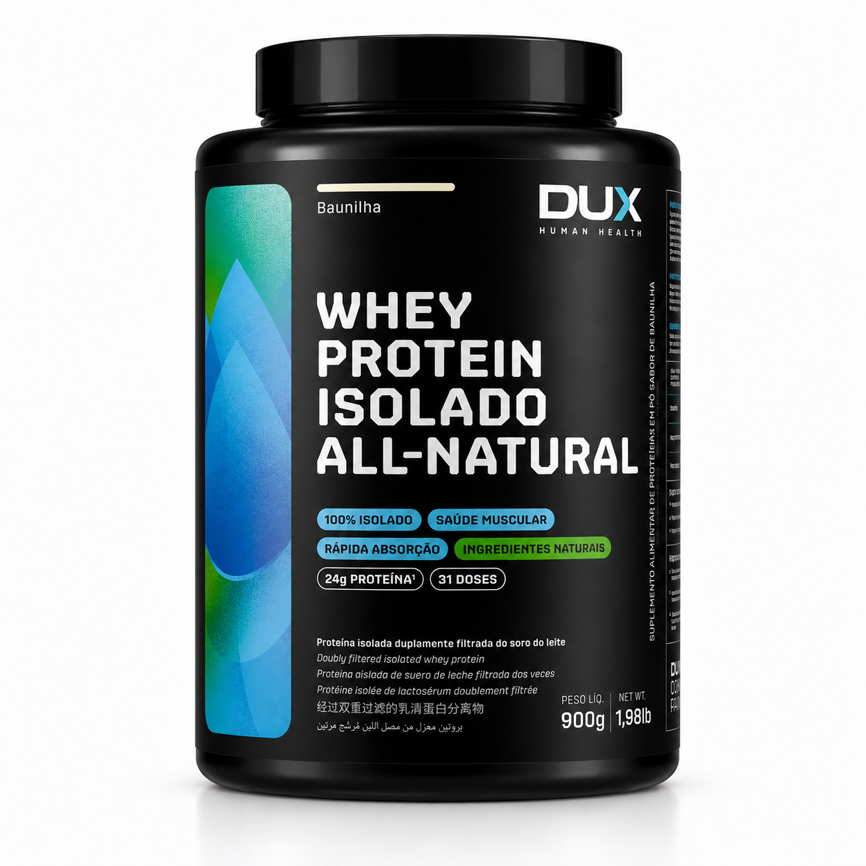 Whey Isolado 900g - Dux