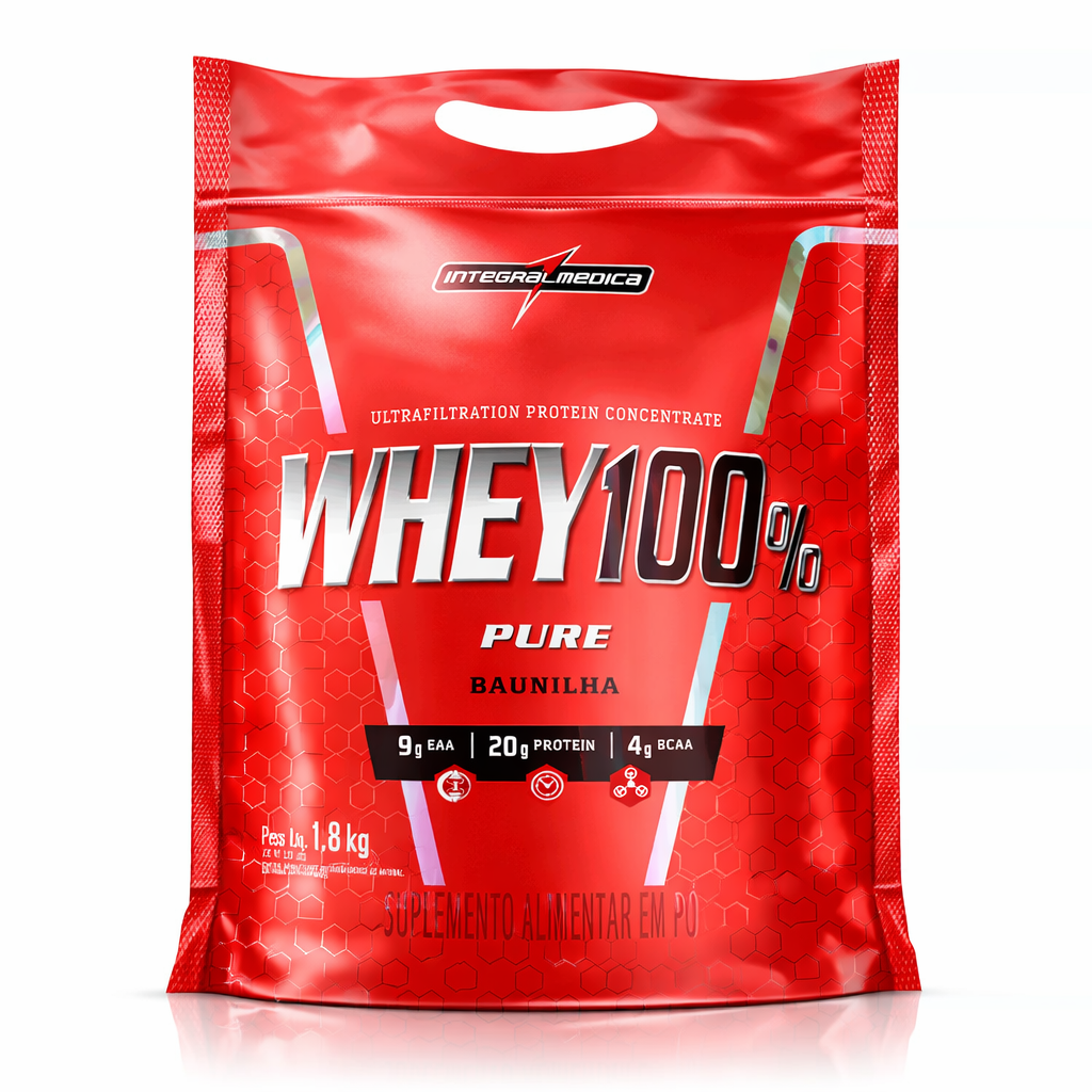 Whey 100% 1,8kg - Integralmedica