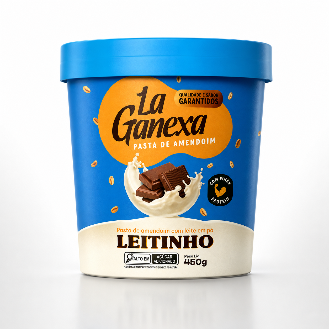 Pasta de Amendoim 450g - La Ganexa
